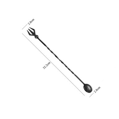 CUCHARILLA GIBBEN SPIDER NEGRO BAR