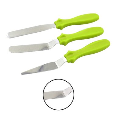 ESPATULAS DECORADORAS 3 PZS REPOSTERIA