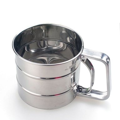 TAZA GIBBEN CERNIDOR PLATEADO A TAMIZADORA CHICA REPOSTERIA