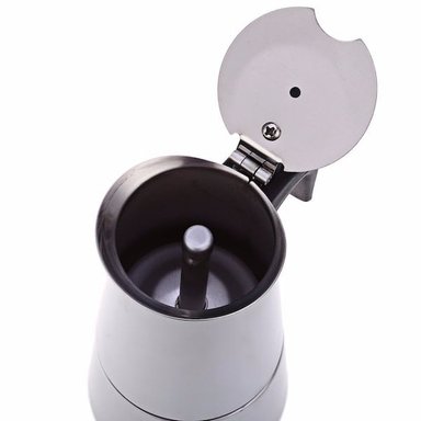 CAFETERA GIBBEN ITALIANA MOKA EXPRESS 4 TZS ACERO INOXIDABLE - 2