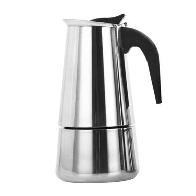CAFETERA GIBBEN ITALIANA MOKA EXPRESS 9 TZS ACERO INOXIDABLE