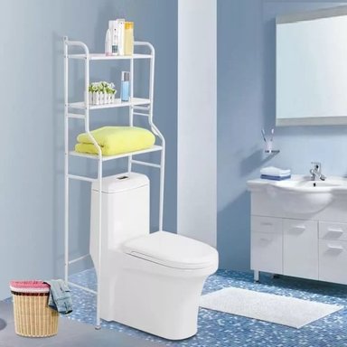 ORGANIZADOR GIBBEN 3 COMPARTIMIENTOS DE BAÑO TOILET RACK ESTANTE