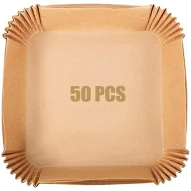 PAPEL CUADRADO PARA FREIDORA DE AIRE PACK 50PZS
