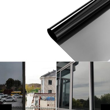 VINIL ESPEJO BRILLANTE ROLLO 60*200CM LAMINA ESPEJO VENTANA