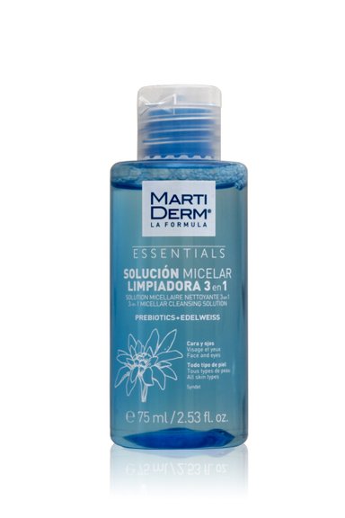 LIMPIADOR SOLUCIÓN MICELAR ESSENTIALS 75ML MARTIDERM - 2
