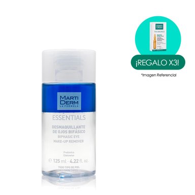 DESMAQUILLANTE DE OJOS BIFÁSICO ESSENTIALS 125ML MARTIDERM - 1