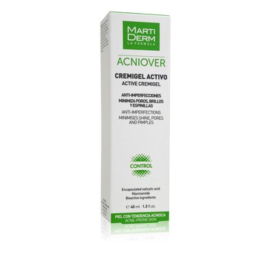 CREMIGEL ACTIVO ACNIOVER 40ML MARTIDERM - 3