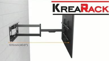 RACK TV GRANDE 40 A 80 PULGADAS MOVIL PLEGABLE GIRO COMPLETO - 3