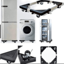 BASE JAPAN AJUSTABLE CON RUEDAS LAVADORA COCINA ETC 50 A 70CM/ 120KG JPJCZC - 2