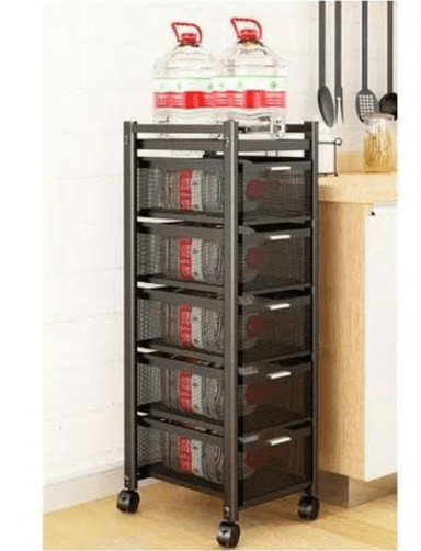 ZAPATERO MULTIFUNCION CON LLANTAS METAL