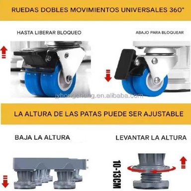 BASE REFORZADO PARA LAVADORA COCINA REFRI - 2