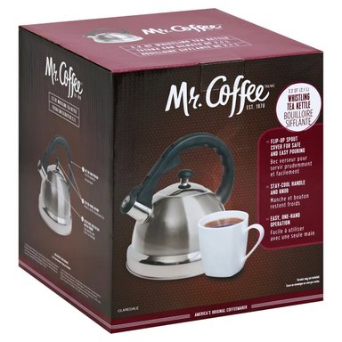 TETERA ACERO INOXIDABLE 1.8 LITROS MR COFFEE CLAREDALE PLATEADO - 5