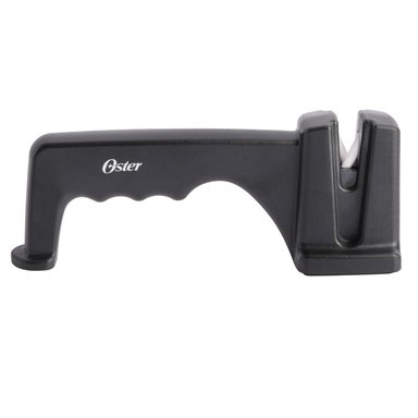 AFILADOR DE CUCHILLO OSTER TRUSSVILLE CON BASE ANTIDESLIZANTE NEGRO