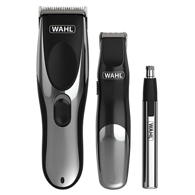 KIT INALÁMBRICO CORTE Y RETOQUE 23 PIEZAS WAHL CORDLESS GROOM PRO GR