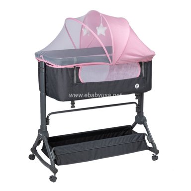 EBABY CUNA COLECHO CON MOSQUITERO PARA BEBES MECEDOR - 2