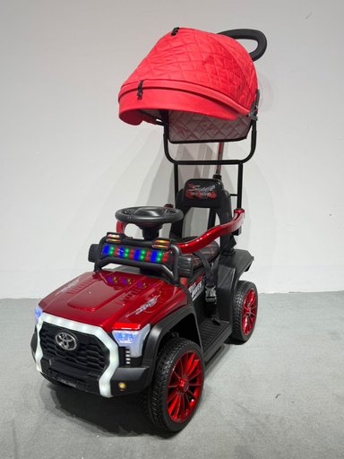 CARRITO PARA NIÑOS TOYOTIN MUSICAL BLUETOOTH ROJO - 3