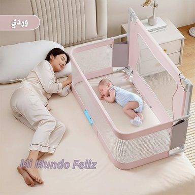 CUNA CORRAL EBABY NALBLUE AZUL CON TULL