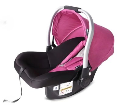PORTABEBE ROSADO EBABY MANGO REGULABLE - 2
