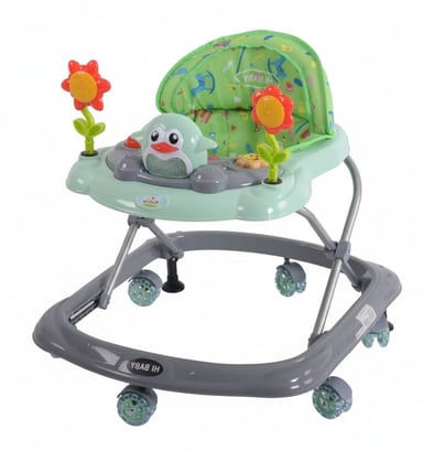 ANDADOR PARA BEBE MUSICAL PINGUININ GREEN - 2
