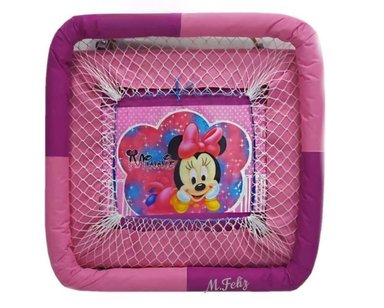 CORRAL DE JUEGOS LONA ROSADO REFORZADO