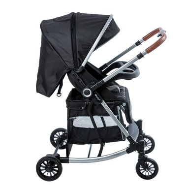 COCHE MECEDOR PARA BEBE RECLINABLE BLACKING BABY - 2