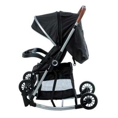 COCHE MECEDOR PARA BEBE RECLINABLE BLACKING BABY - 3
