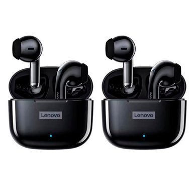 COMBO LENOVO AUDIFONOS  LP40 PRO NEGRO + LP40 PRO NEGRO - 1