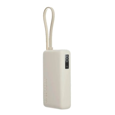 POWER BANK XIAOMI 67W BEIGE 10000MAH CARGA RÁPIDA CABLE INTEGRADO - 1
