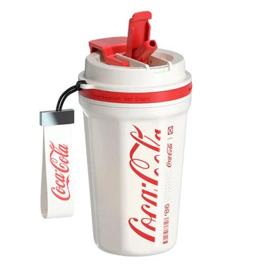 TERMO GERM ROMBO COCACOLA BLANCO 550ML ACERO INOXIDABLE - 3