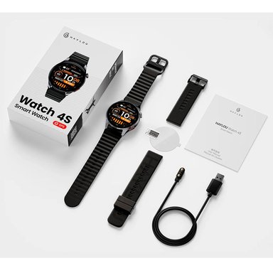 SMARTWATCH HAYLOU WATCH 4S BLACK PANTALLA AMOLED - 4