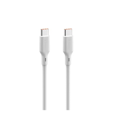 CARGADOR RÁPIDO SOLOHOUR GAN 45W CON CABLE USB-C A USB-C BLANCO - 3
