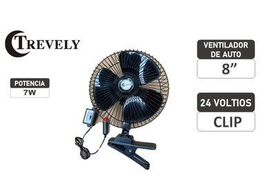 VENTILADOR PARA CAMIÓN 8' TREVELY CT-802 -  24 VOLTIOS - 2