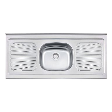 LAVADERO MADESA G53120TR001.1 COCINA 120 X 52 CM ACERO INOXIDABLE - 2