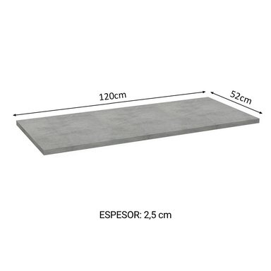 TABLERO PARA MUEBLE MADESA G270056SPR COCINA 120 CM GRIS | GRIS - 3