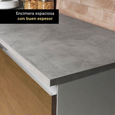 TABLERO MADESA G271506SPR MUEBLE COCINA 201 X 150 CM GRIS - 2