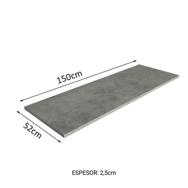 TABLERO MADESA G271506SPR MUEBLE COCINA 201 X 150 CM GRIS - 3