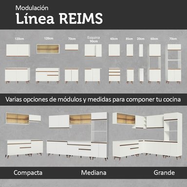 ALACENA MADESA G2512509PRRF 2 PUERTAS CORREDIZAS DE CRISTAL 120CM - 6