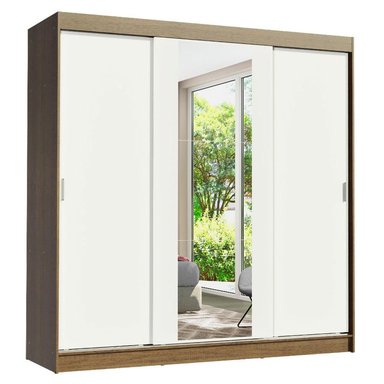 ROPERO RENO 3 PUERTAS CORREDIZAS 1 ESPEJO