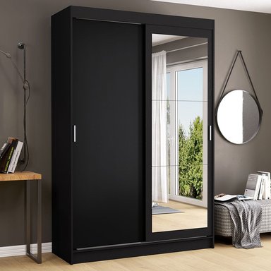 ROPERO MADESA 10971E TOKIO CORREDIZAS 1 ESPEJO 2 PUERTAS 2 CAJONES - 1