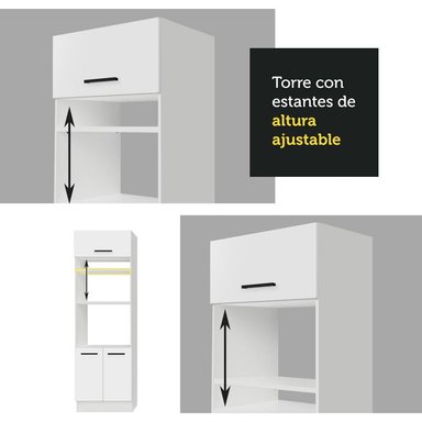 MUEBLE DE COCINA MADESA GRAG350001 2 CAJONES INTEGRAL AGATA 350 CM - 7