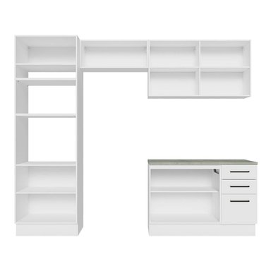 ARMARIO DE COCINA MADESA GRAG270007 3 CAJONES COMPLETO AGATA 270CM 07 - 3