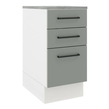 MUEBLE DE COCINA MADESA AGATA 3 CAJONES 40 CM