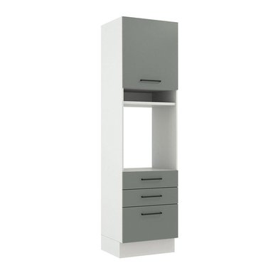 MUEBLE DE COCINA MADESA AGATA 3 CAJONES TORRE PARA HORNOS 60 CM - 1