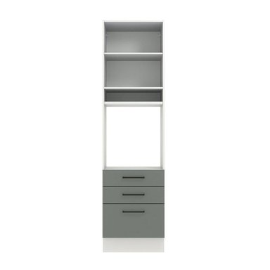MUEBLE DE COCINA MADESA AGATA 3 CAJONES TORRE PARA HORNOS 60 CM - 2