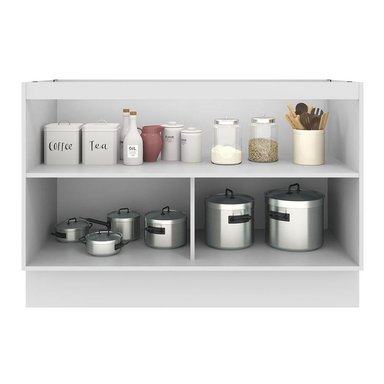 MUEBLE DE COCINA MADESA AGATA 120 CM MOSTRADOR PARA FREGADERO - 4