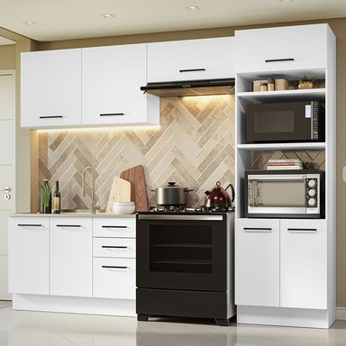 MUEBLE DE COCINA MADESA AGATA 3 CAJONES INTEGRAL 270 CM