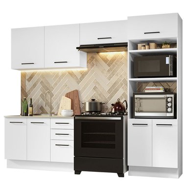 MUEBLE DE COCINA MADESA AGATA 3 CAJONES INTEGRAL 270 CM - 2