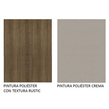 MESA DE COMEDOR MADESA 53637G1 MARRON/CREMA 91.5X109.5CM CUADRADA 4 PUESTOS 5363 - 6