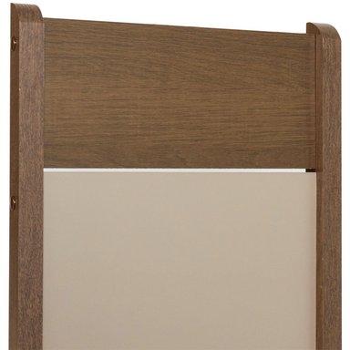 JUEGO DE COMEDOR BAHAMAS CON 6 SILLAS - MARRÓN/CREMA/BEIGE - 6