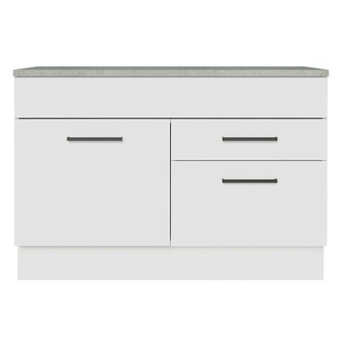 MUEBLE DE COCINA MADESA G2412309AGCT 2 CAJONES AGATA 10CM CON ENCIMERA - 3